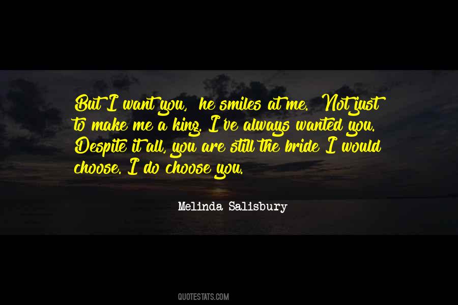 I Always Choose You Quotes #896668