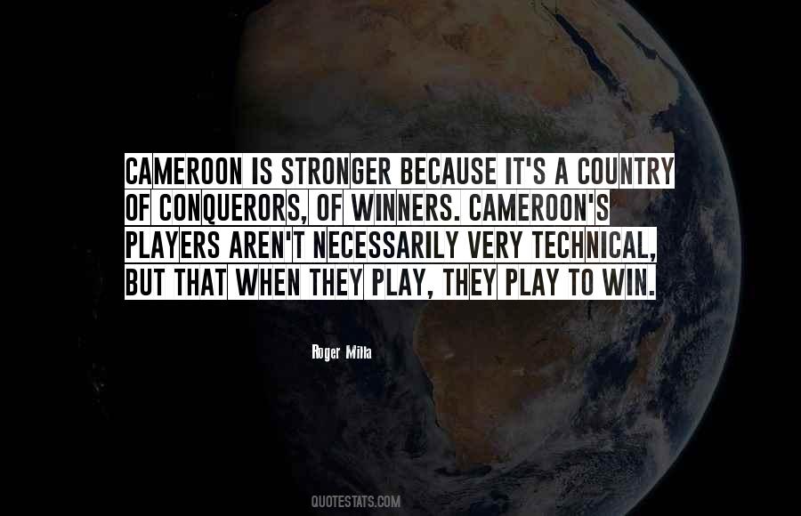 Quotes About Cameroon #1393311