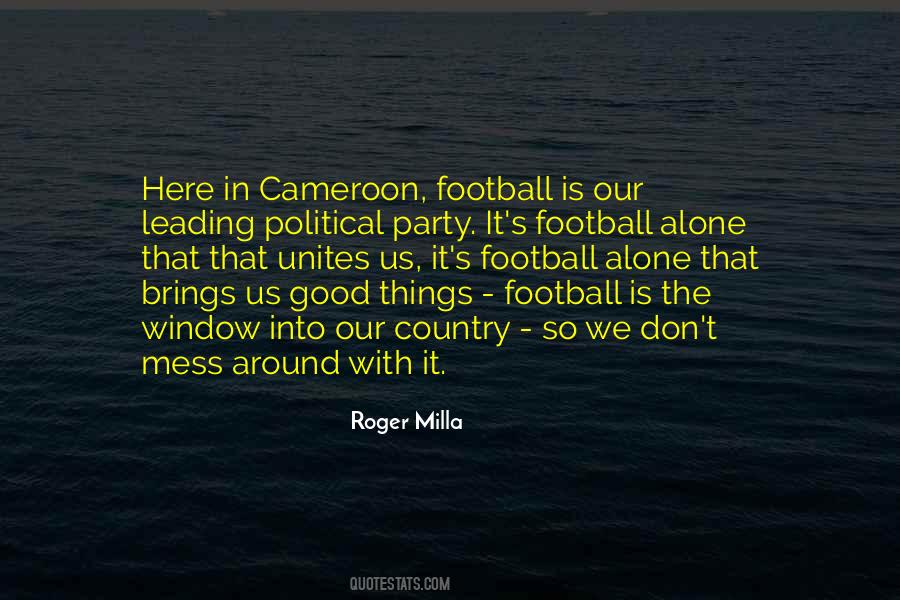 Quotes About Cameroon #4862