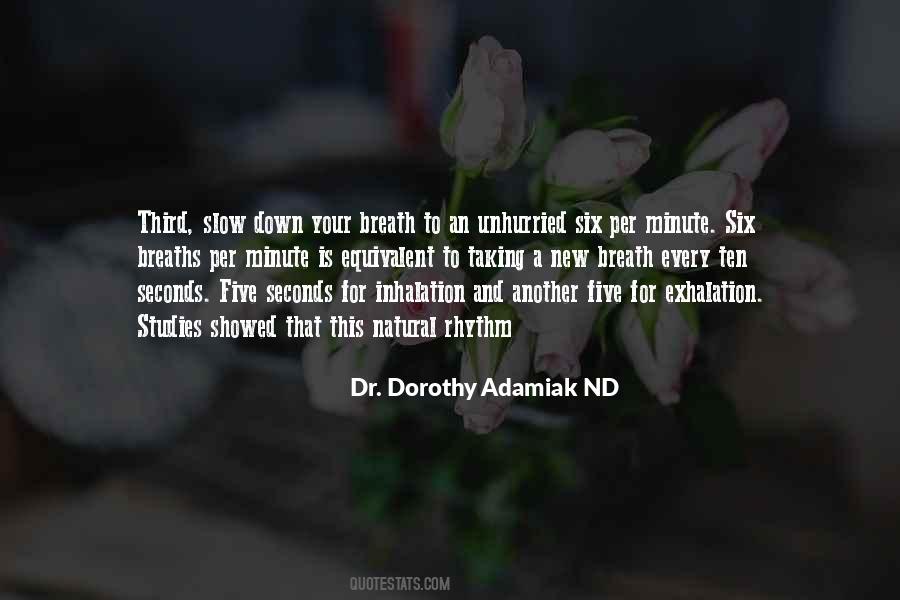 Taking Breath Quotes #1133091