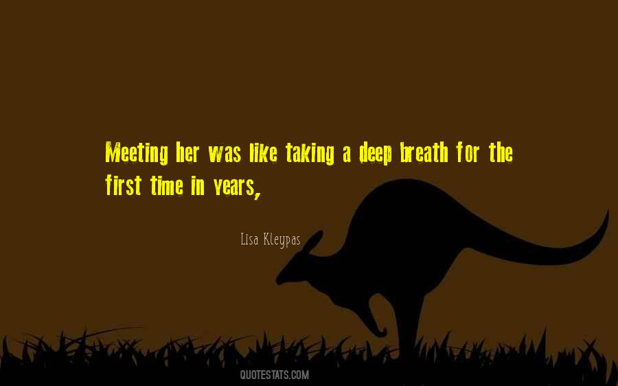 Taking Breath Quotes #186384
