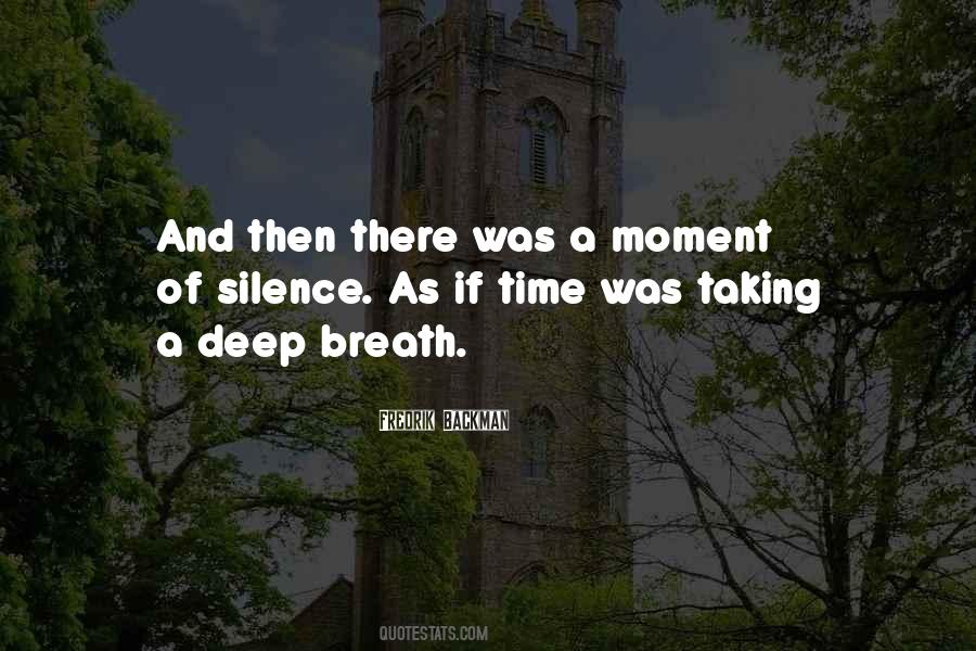 Taking Breath Quotes #842483