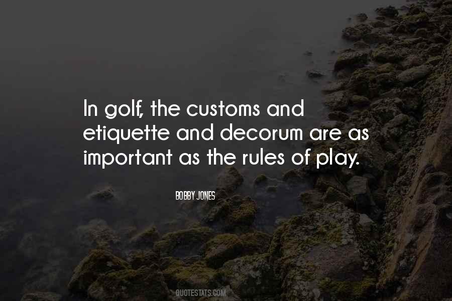 Quotes About The Rules #1661368