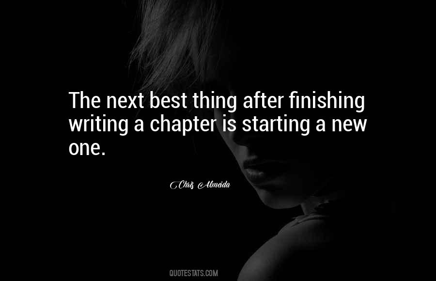 Quotes About Starting A New Life #1597660