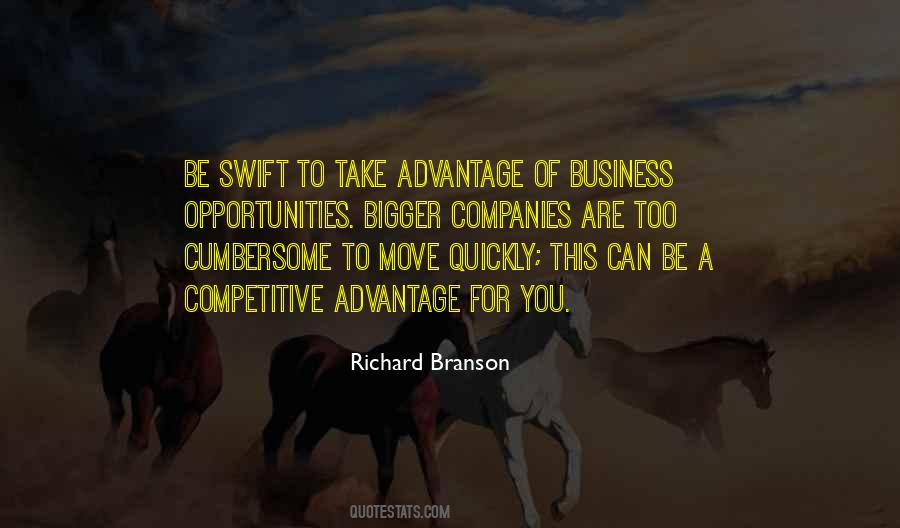 Quotes About Competitive Advantage #1142430