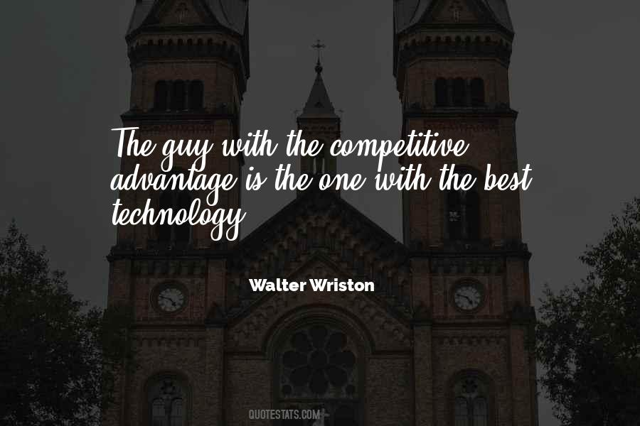 Quotes About Competitive Advantage #1183081