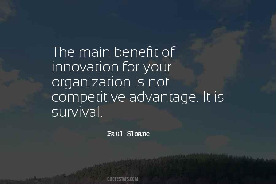 Quotes About Competitive Advantage #1745849