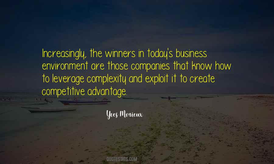 Quotes About Competitive Advantage #1789464