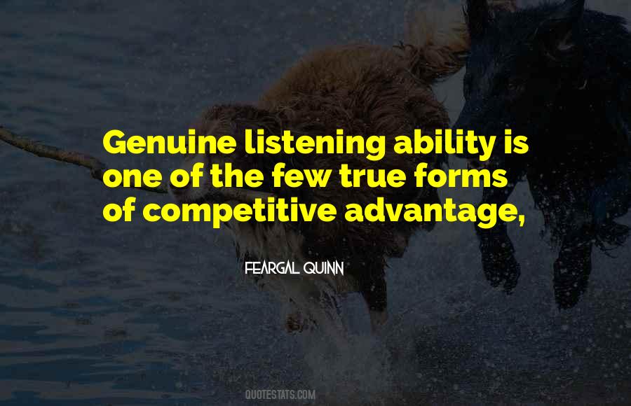 Quotes About Competitive Advantage #609030