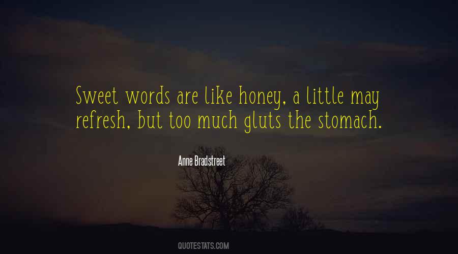Quotes About Sweet Words #1621971