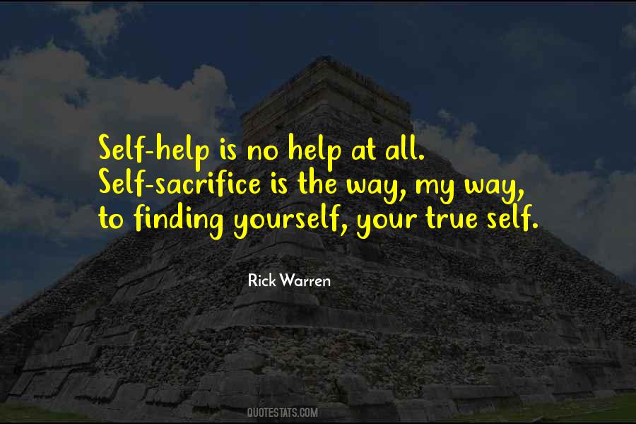 Quotes About Self Help #1407607