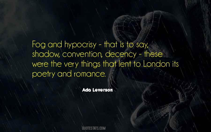 Quotes About London Fog #969667