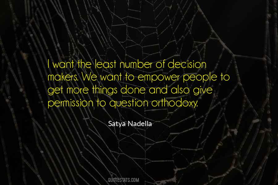 Quotes About Decision Makers #1592171