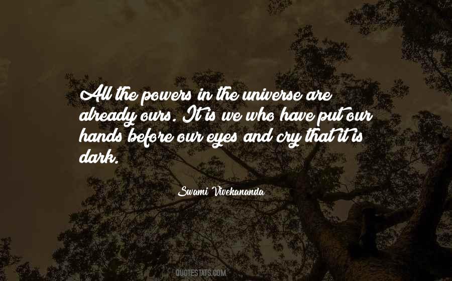 Dark Universe Quotes #615078