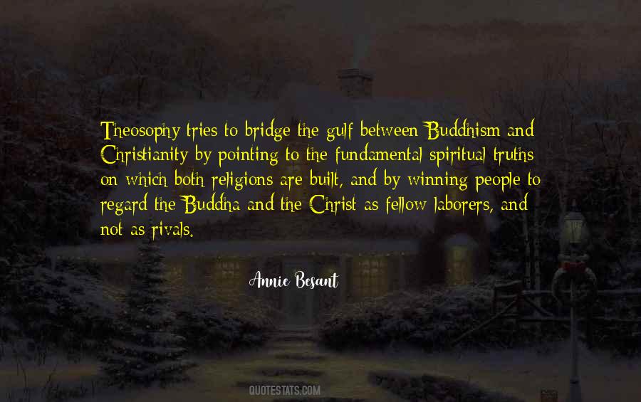 Quotes About Christianity And Buddhism #1838218