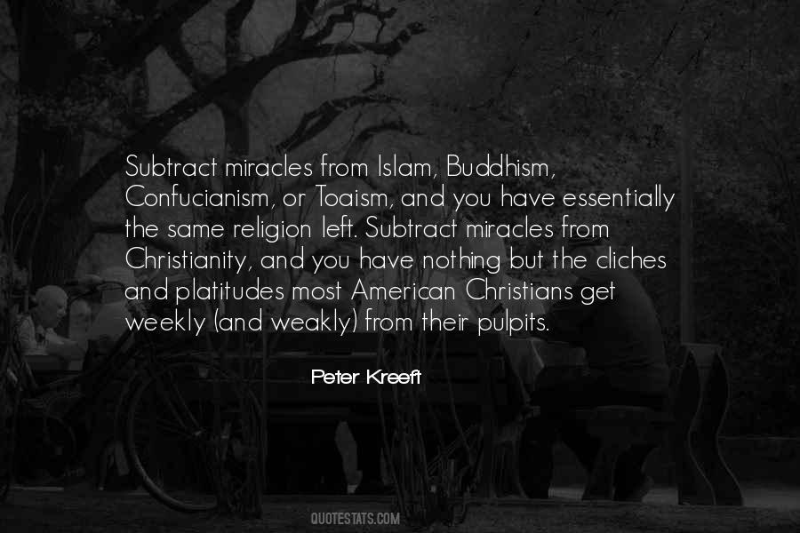 Quotes About Christianity And Buddhism #720407