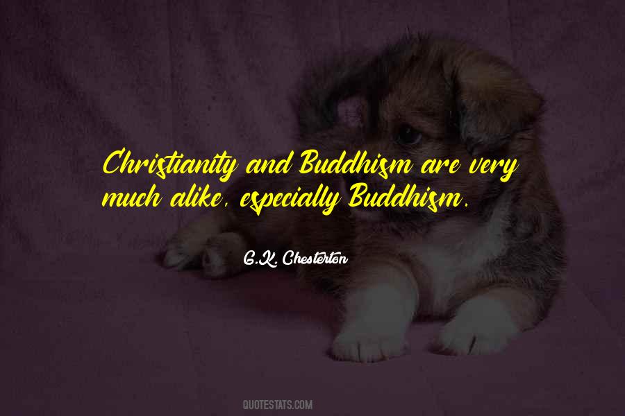 Quotes About Christianity And Buddhism #916884