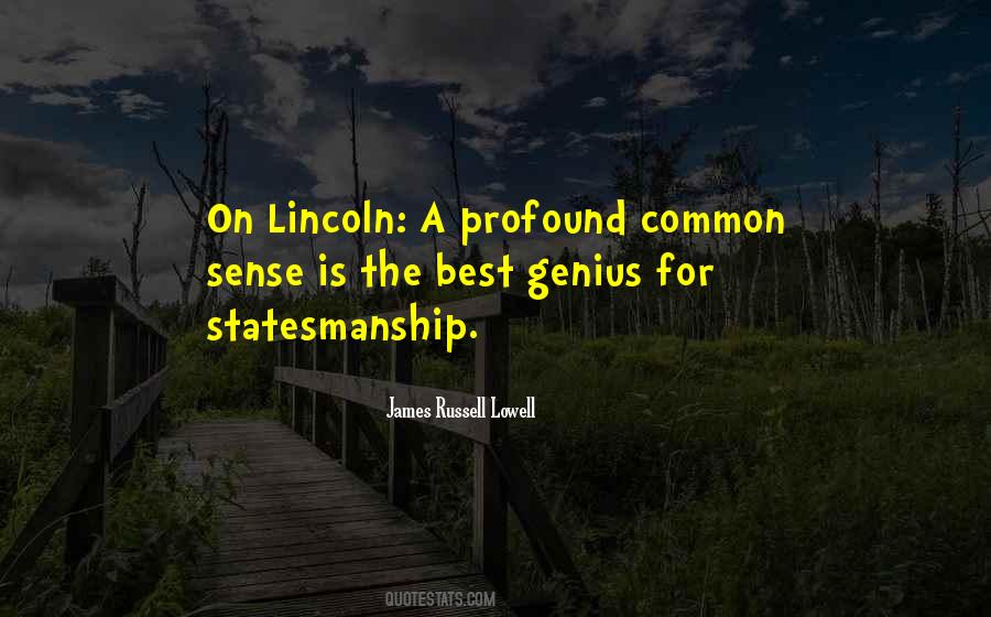 Quotes About Statesmanship #1152962