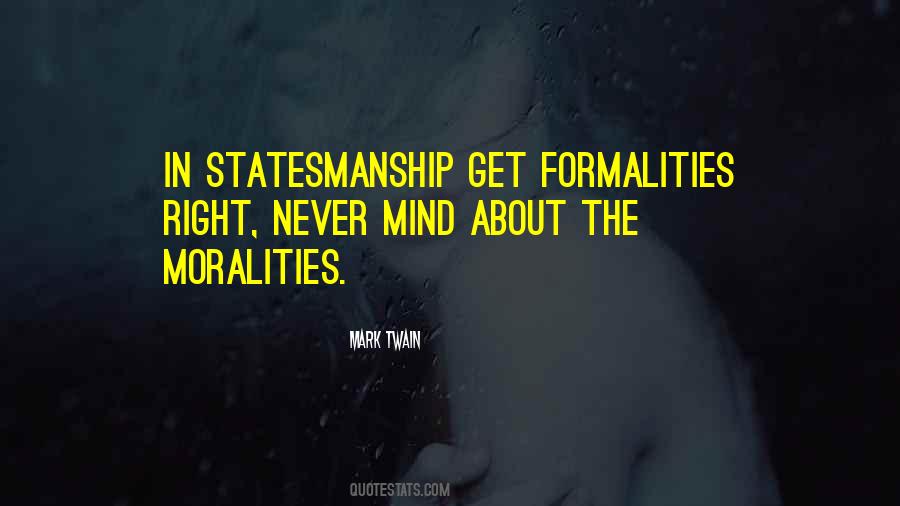 Quotes About Statesmanship #1537942