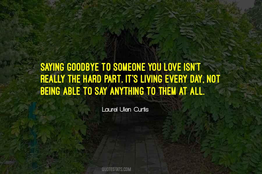 Quotes About Love Goodbye #1038477