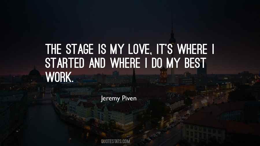 Stage Is Quotes #1006395
