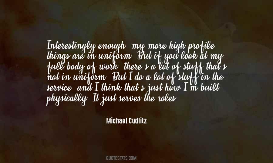 Cudlitz Quotes #25042