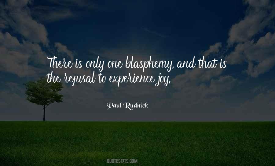 Quotes About Blasphemy #196440