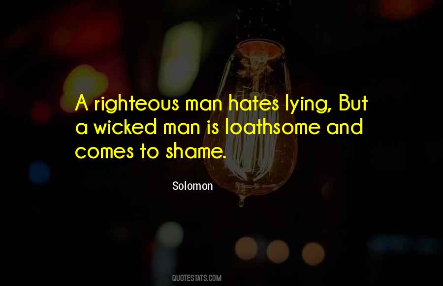 A Righteous Man Quotes #1703175