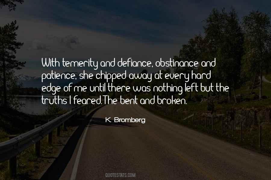 Quotes About Defiance #1234612