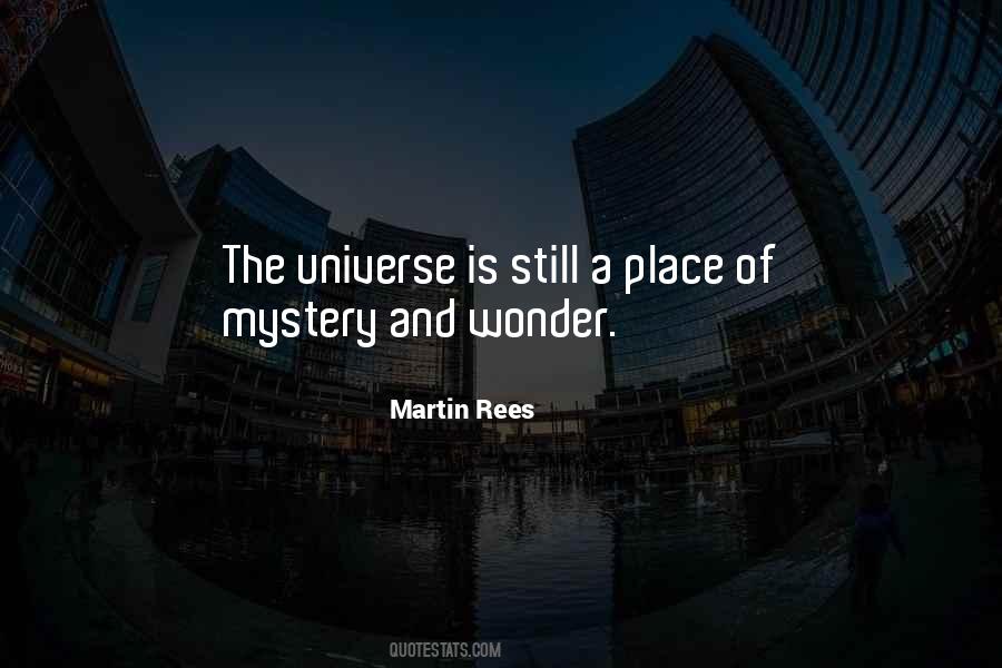 Universe Mystery Quotes #1231512