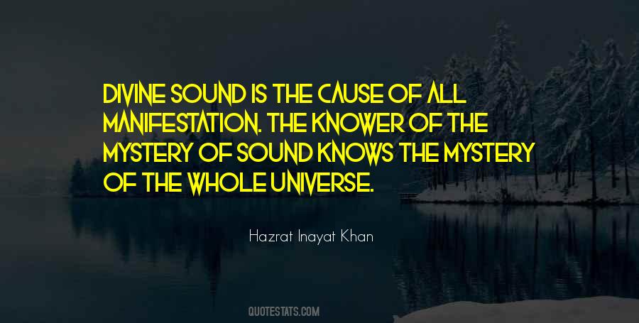 Universe Mystery Quotes #14995