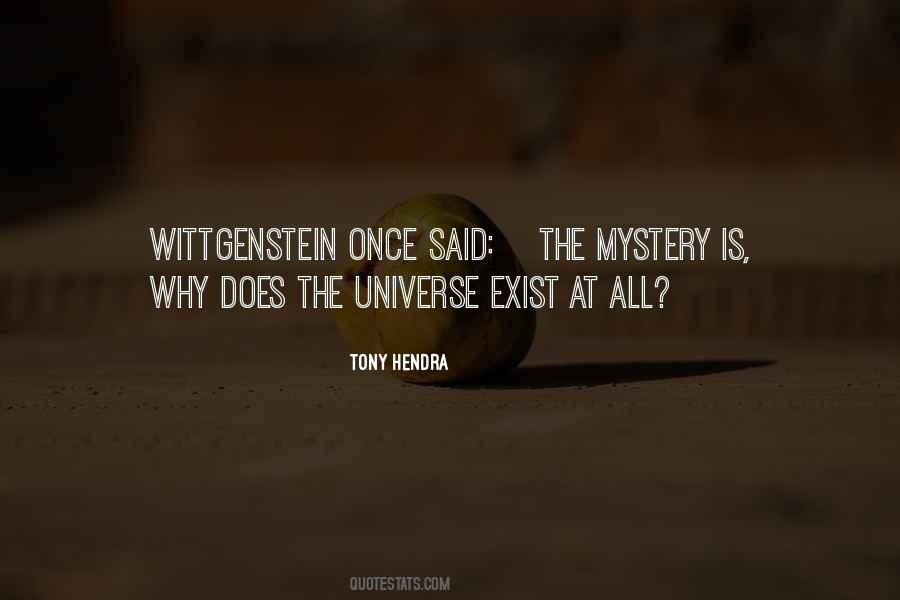 Universe Mystery Quotes #1587410