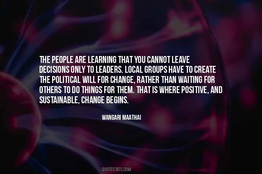Quotes About Waiting For Change #1526870