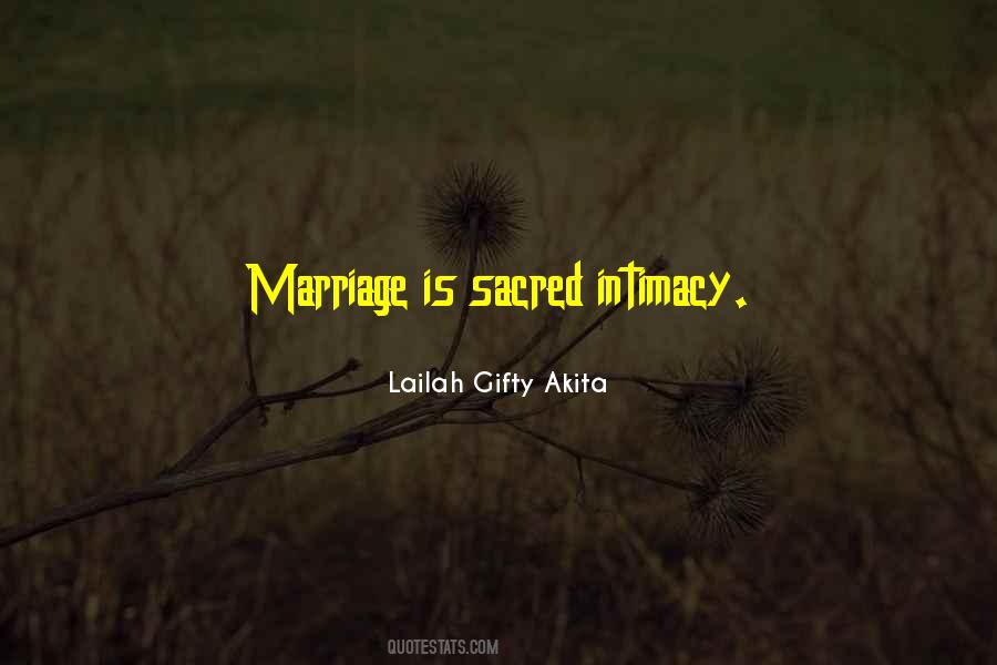 Quotes About Intimacy In Marriage #1761555