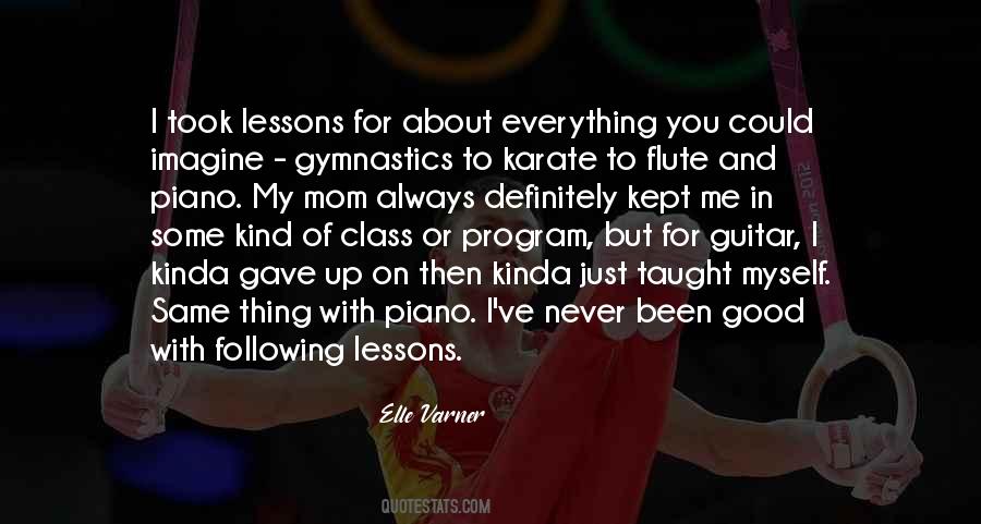 Quotes About Gymnastics #1226142