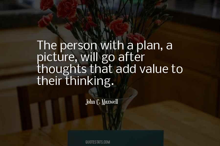 With A Plan Quotes #1490217