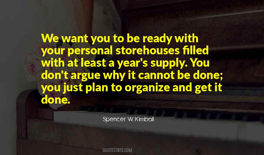 With A Plan Quotes #164016