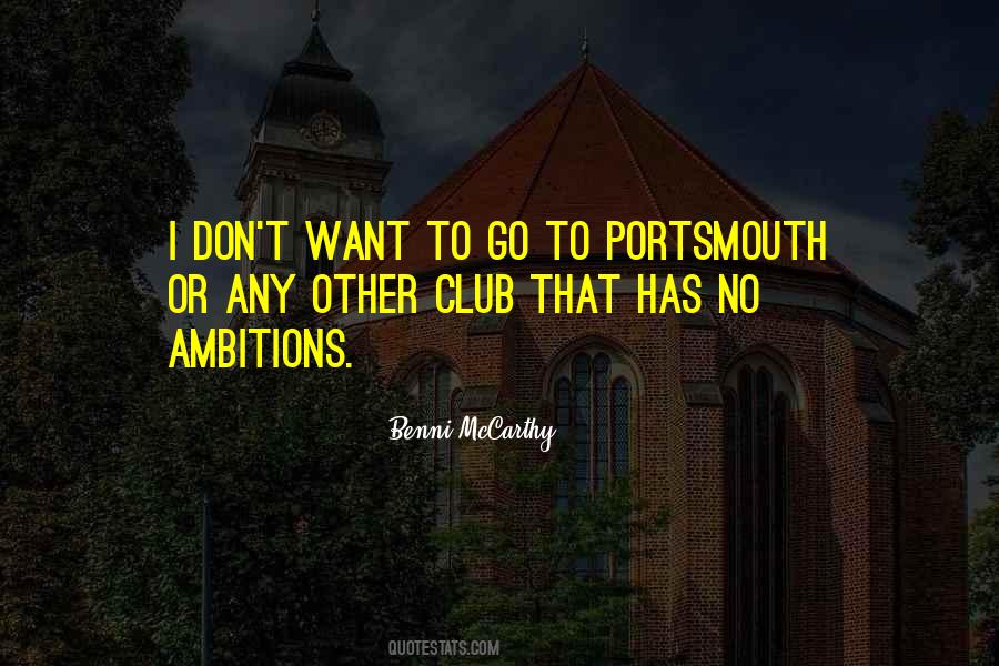 Quotes About Portsmouth #1496637