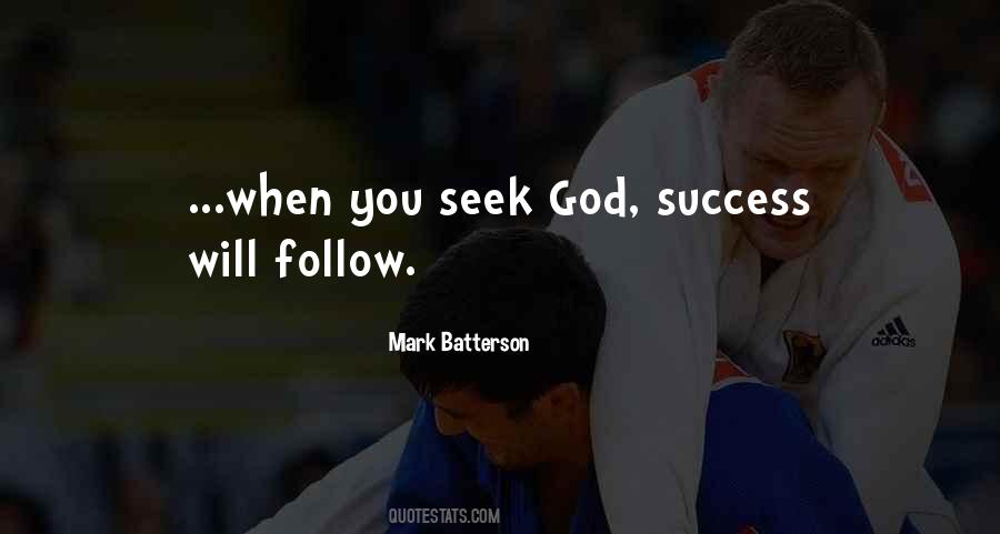 Follow God Quotes #195554