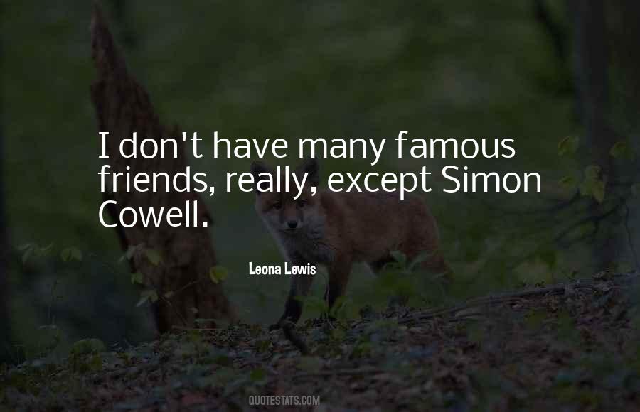 Quotes About Simon Lewis #453985