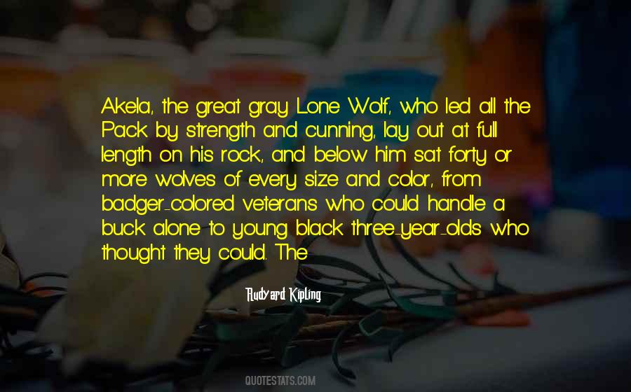 Quotes About A Lone Wolf #1048918
