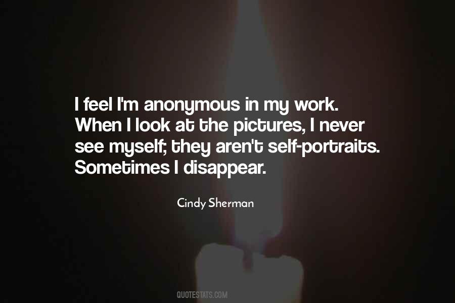 Quotes About Self Portraits #684501