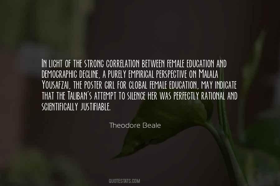 Quotes About Female Education #1097299