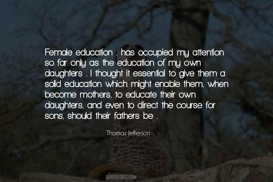 Quotes About Female Education #768467