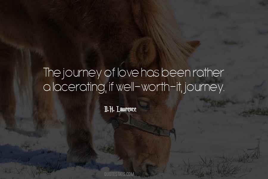 Quotes About The Journey Of Love #207911