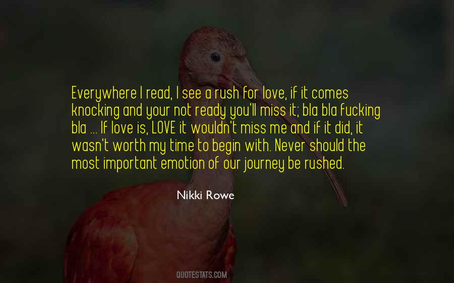 Quotes About The Journey Of Love #899982