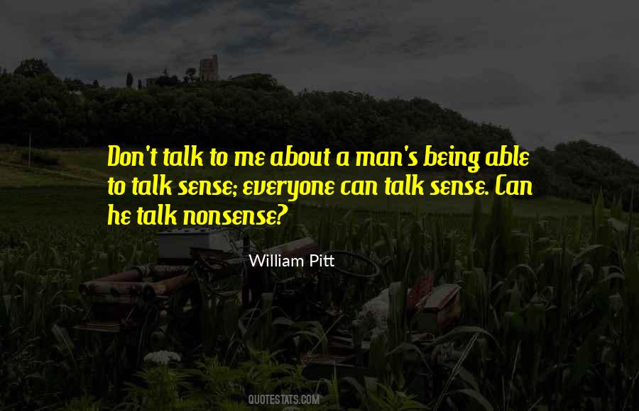 Quotes About Don't Talk To Me #559225