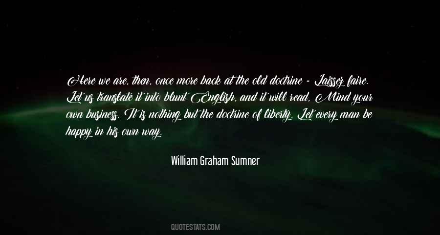 Graham Sumner Quotes #1778277