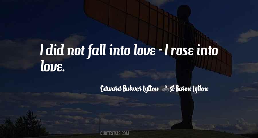 Quotes About Not Falling In Love #116923