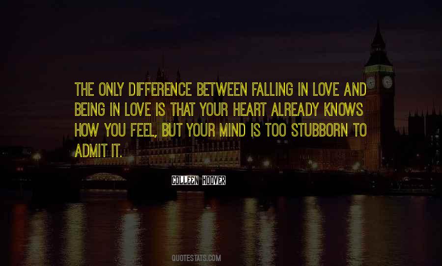 Quotes About Not Falling In Love #535126